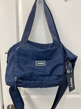 The Foldie Navy Travel  Bag